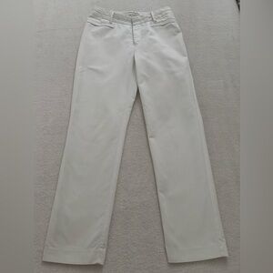 Calvin Klein White Chinos Classic Style Pants